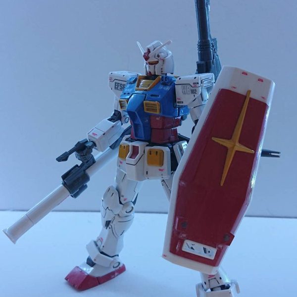 オリジン版ガンダム　筆塗り全塗装