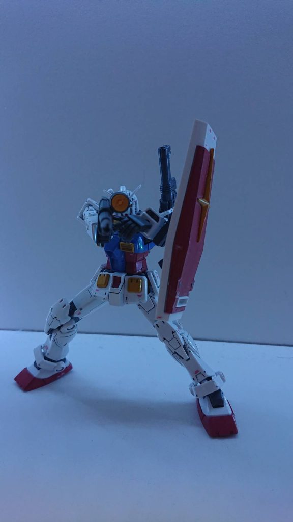 ビームライフル中期型よく見るガンダムのビームライフル。フツーのビームライフル。