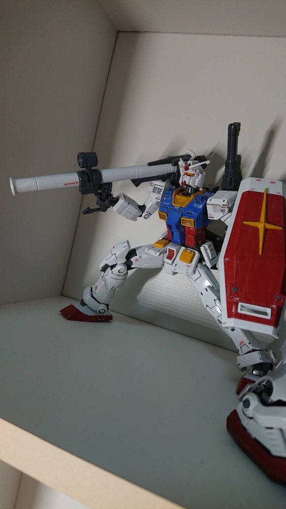 最後はドアップで次回は「シャア専用ズゴック(ウェザリングVer)」です!(多分)それでは~