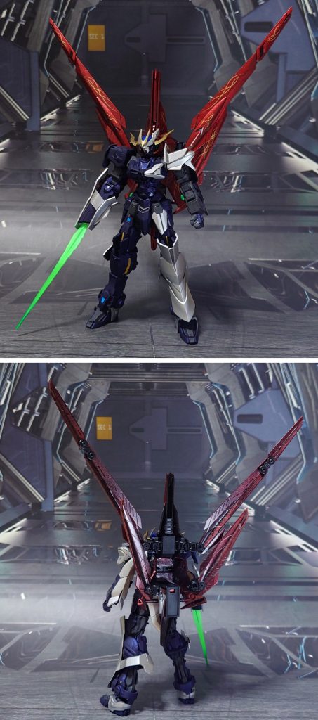 ノーネイムライフル・Xコネクトモードで前後ろ。