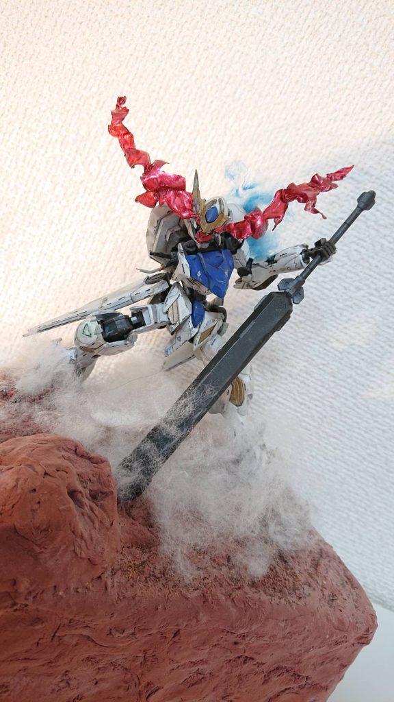 メイン写真のやつ。右腕がないのにバスターソード持ってなかったり、ダメージ跡が本編と違ったりしてるけど…こまけぇことはいいんだよ！え？シャズゴ？そんな子知りません。それでは～