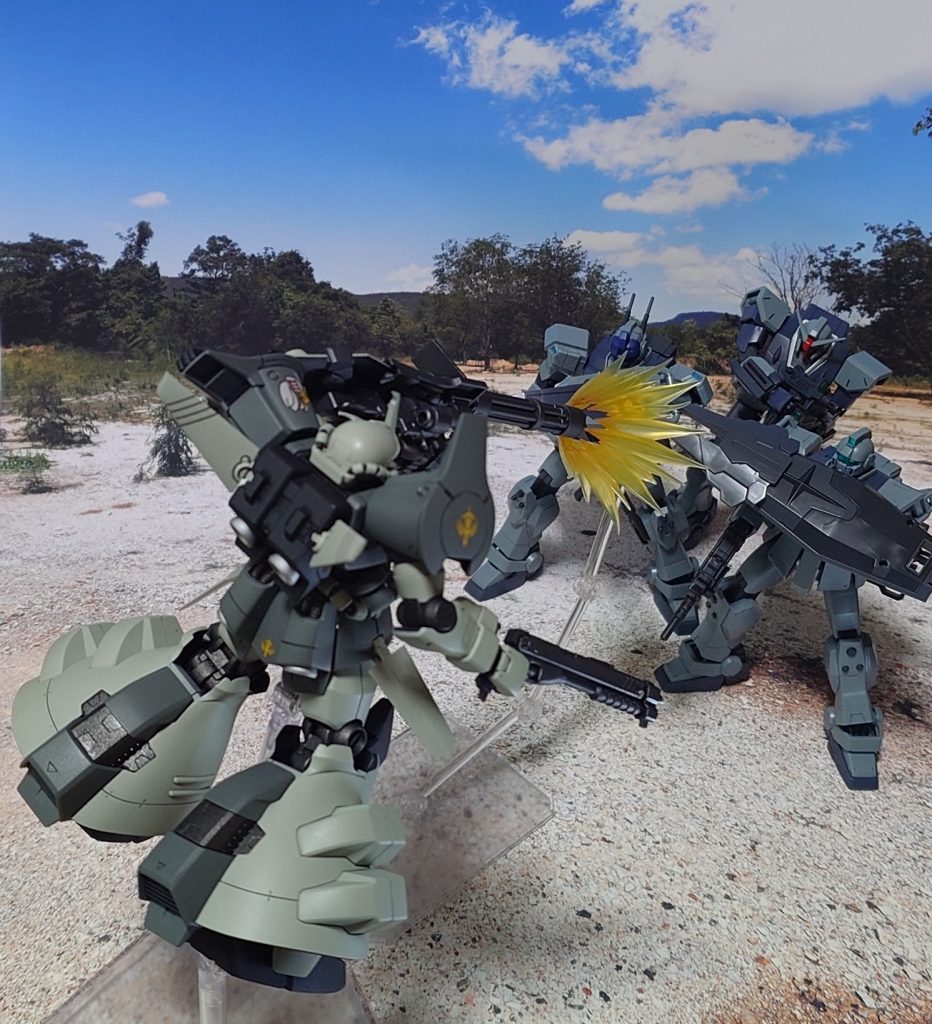 “噂の特殊部隊…どれ程のものか!”