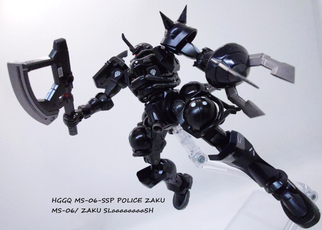 HGGQ2 MS-06-SSP 軍警ザク 『MS-06/ ザク・スラッシュ』