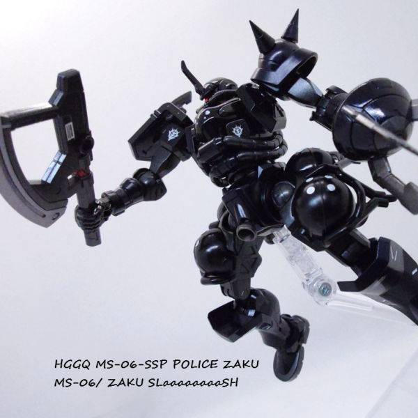HGGQ2 MS-06-SSP 軍警ザク 『MS-06/ ザク・スラッシュ』