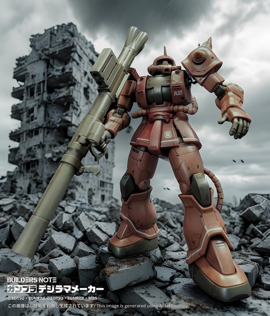 ガルマ、君の生まれの不幸を呪うが良い。君の父上がいけないのだよ。