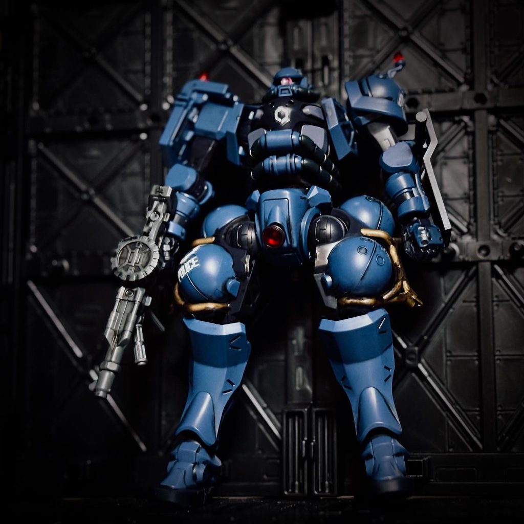 HG 1/144 軍警ザク–5枚目/制作者：mal__tese