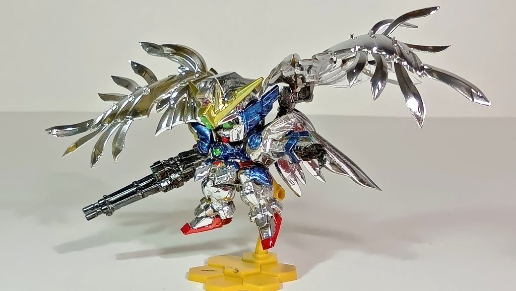 スペリオルディファイン ウイングガンダムゼロEW(フルカラーメッキ風塗装)