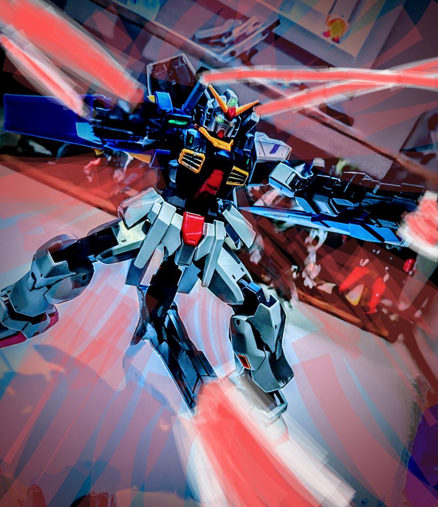 フルバーストモード。コレがしたかった。エフェクト下手すぎた。