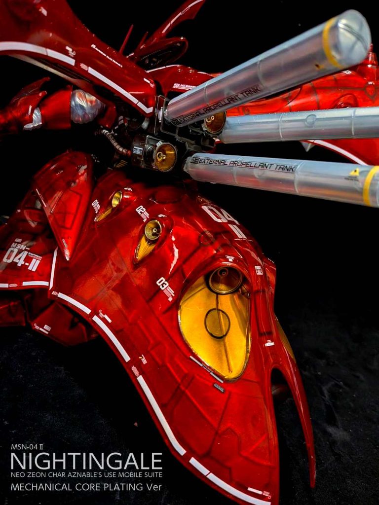 HG　ナイチンゲール　クリアカラー　メカニカルコアメッキ風–5枚目/制作者：しうまい