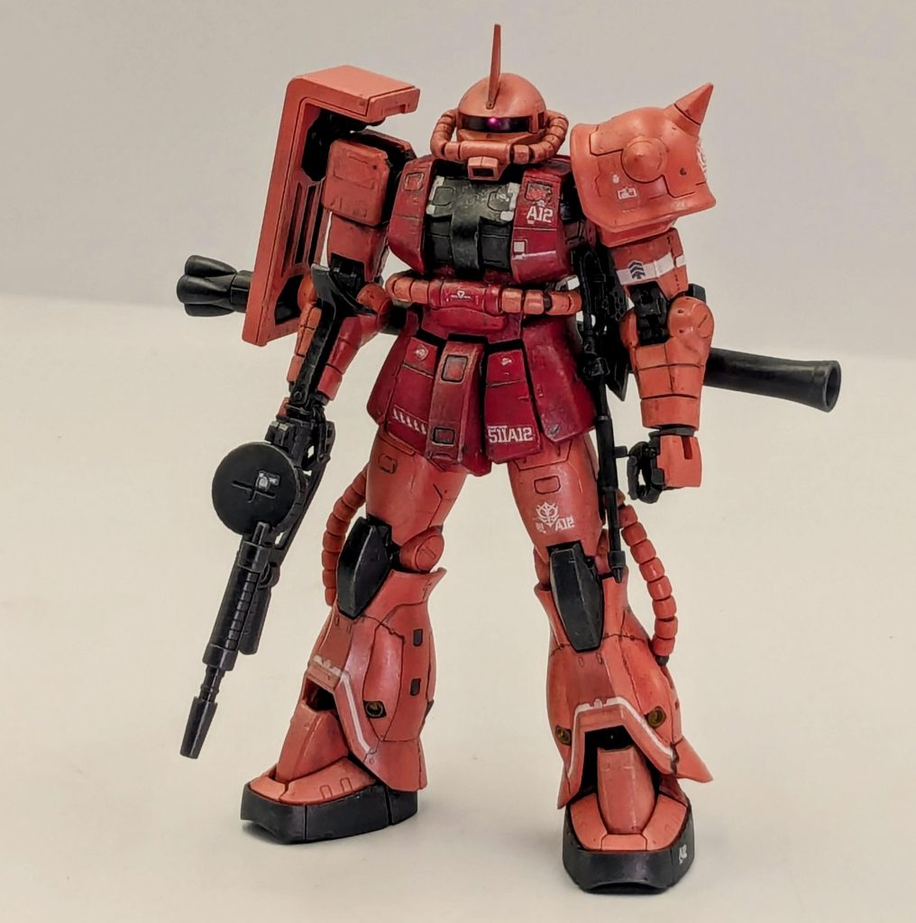 シャア専用ザク–2枚目/制作者：@Torowa_No3