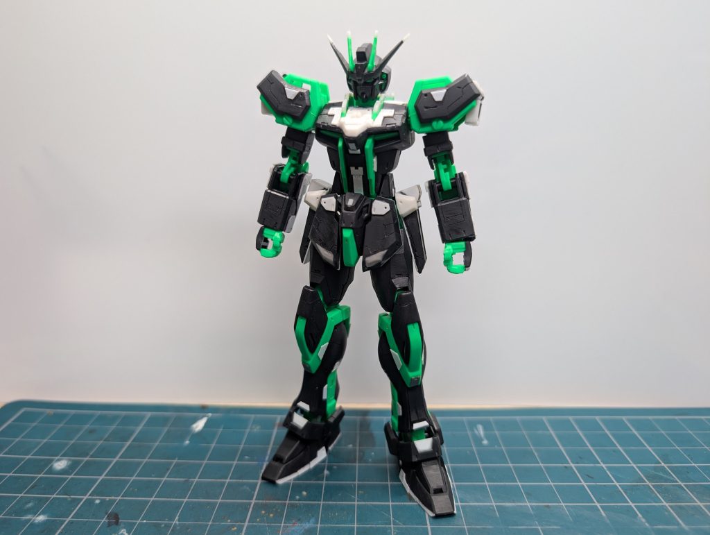 製作途中の状態。