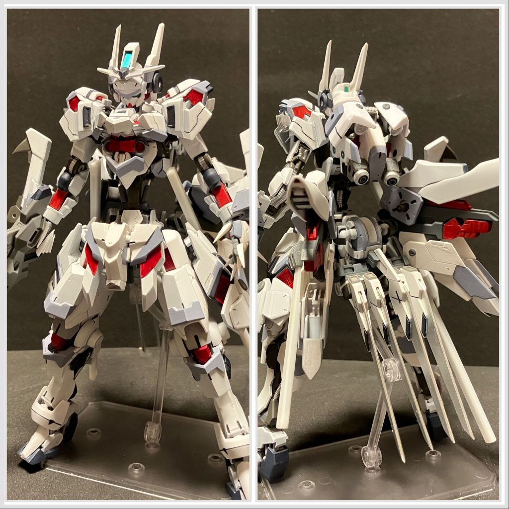 そして変身。一部差し替えで変身します。