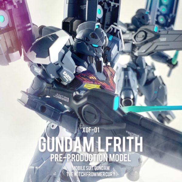 XGF-01 ガンダムルブリス量産試作モデル　LF01&LF02