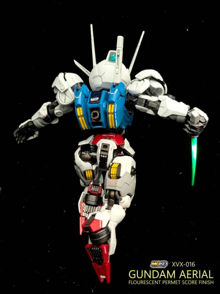 MGSD ガンダムエアリアル パーメットスコア蛍光発色–8枚目/制作者：しうまい