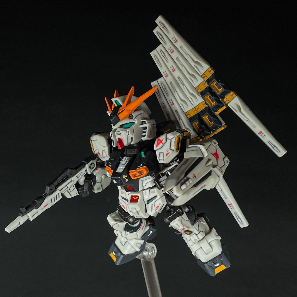 モビリティジョイント νガンダム（HWS）–3枚目/制作者：@nwo0202