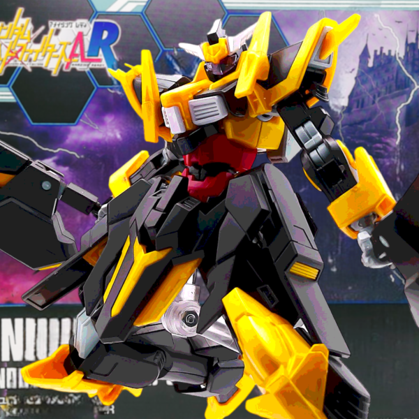 ガンダムシュバルツリッター素組み撮影