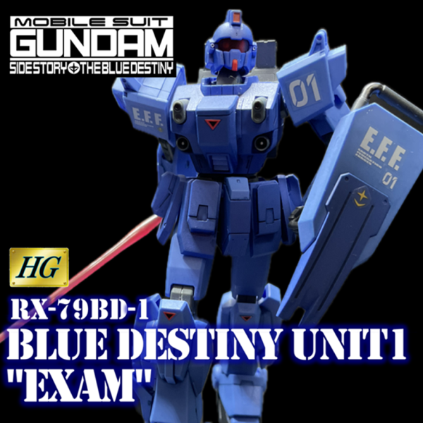 ブルーデスティニー1号機　EXAM