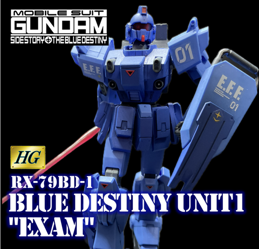 ブルーデスティニー1号機　EXAM