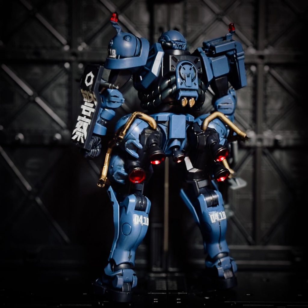 HG 1/144 軍警ザク–4枚目/制作者：mal__tese