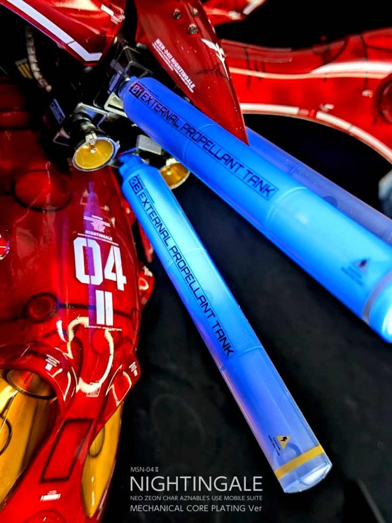 HG　ナイチンゲール　クリアカラー　メカニカルコアメッキ風–8枚目/制作者：しうまい