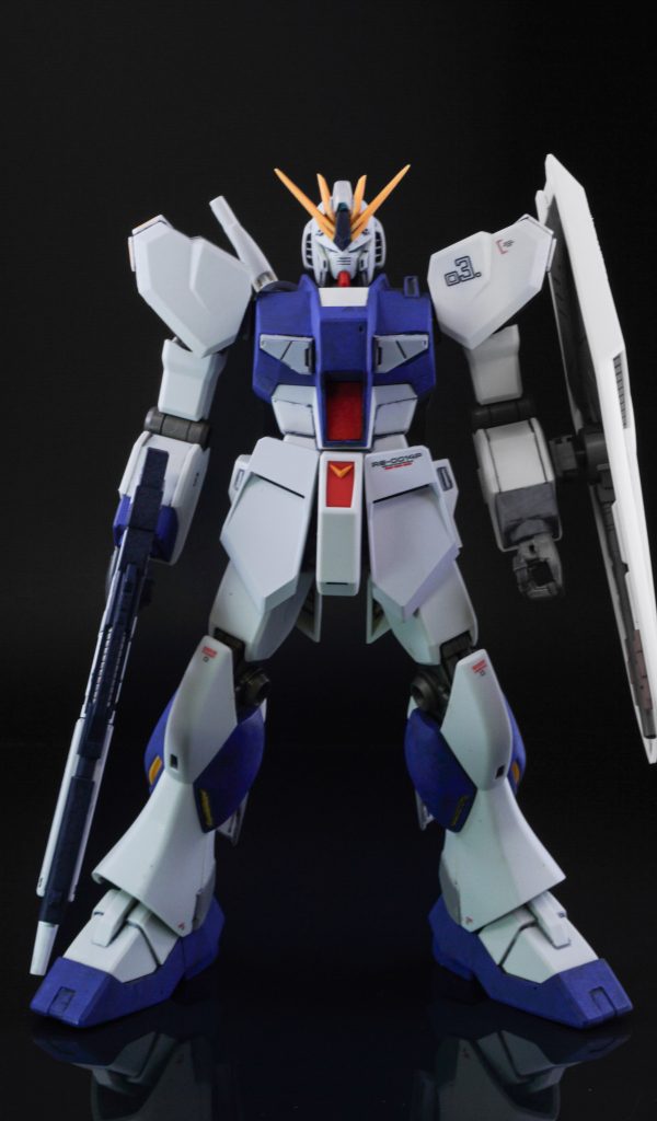 🎊νガンダムの完成です🎊–6枚目/制作者:レン@筆塗り部分塗装