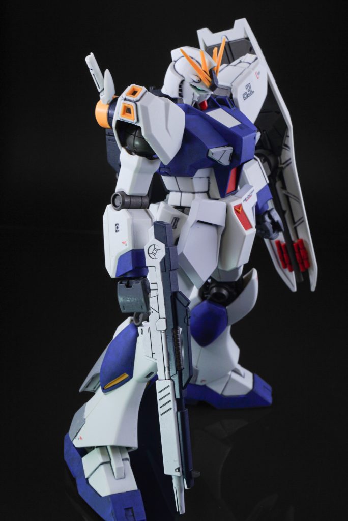 🎊νガンダムの完成です🎊–3枚目/制作者:レン@筆塗り部分塗装
