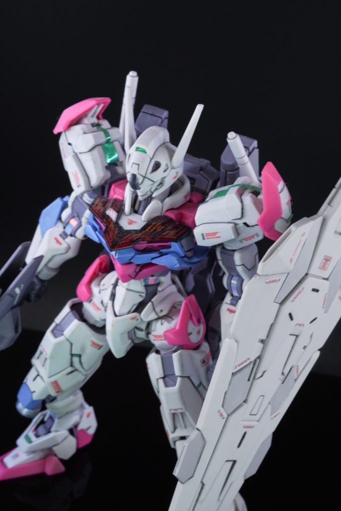 ガンダムルブリスの再撮影📸–4枚目/制作者：レン@筆塗り部分塗装