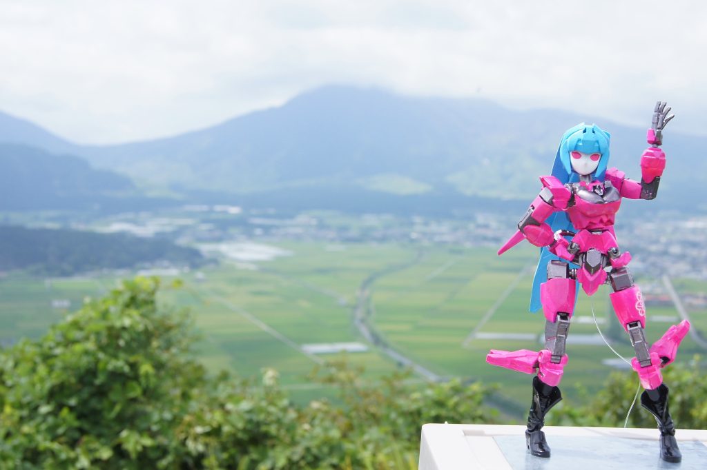 阿蘇「城山展望所」より