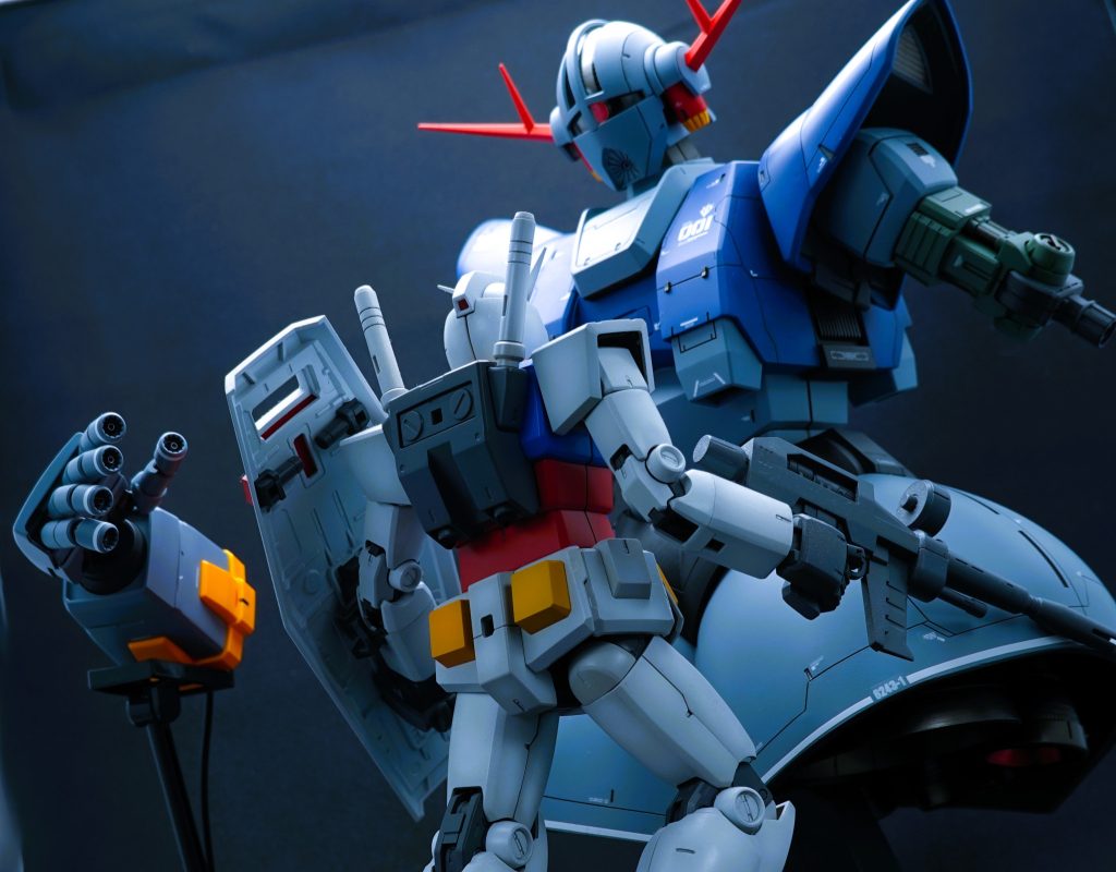 こう近づけば四方からの…むかーしに作ったガンダム2.0引っ張り出してきましたw