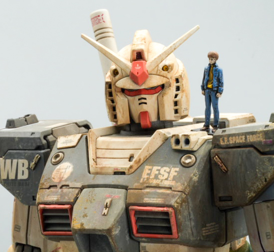 RX78 ガンダム　オリジン　プロトタイプ風塗装