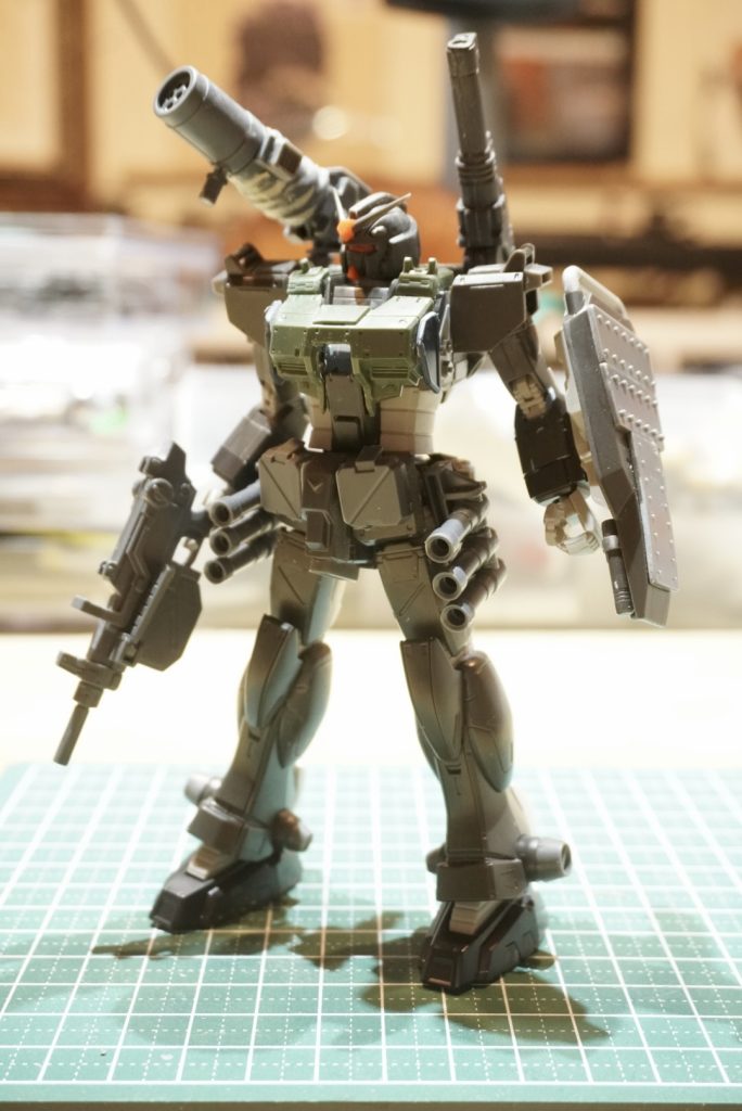 作品名：（製作中）局地戦型RX-78 中長距離支援小隊長機<p>小改修のみ 塗装、今週中に終わらせたいです 何色が良いですかね ジムスパルタン二機はサンドイエローなので 黒立ち上げで同じ色にするつもりではいますが 他に良い色あれば良いなあ、と思案中です</p>
