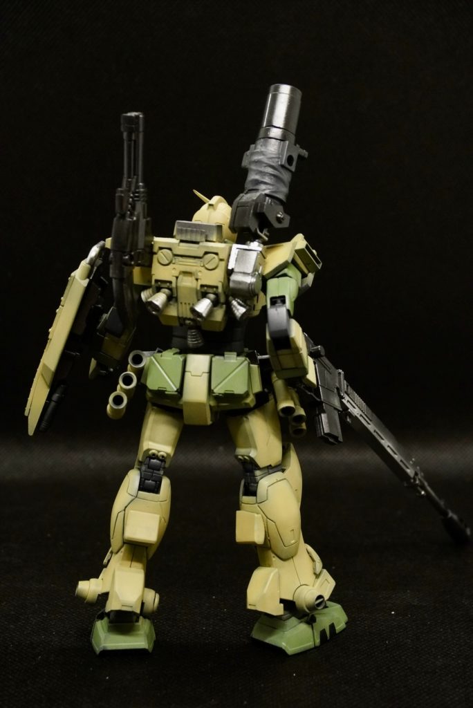 大腿部背面から脹脛丈夫にパイプ渡したいなあと思ってますので、今後手を加え続けて近い将来、局地ガンダムだけ完成投稿するかもです🙏