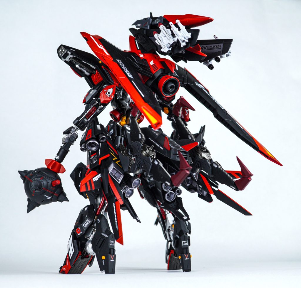 バックショット📸サイドの鷹の爪みたいなのも設定よりこっちのマウント方法の方が好み☺️