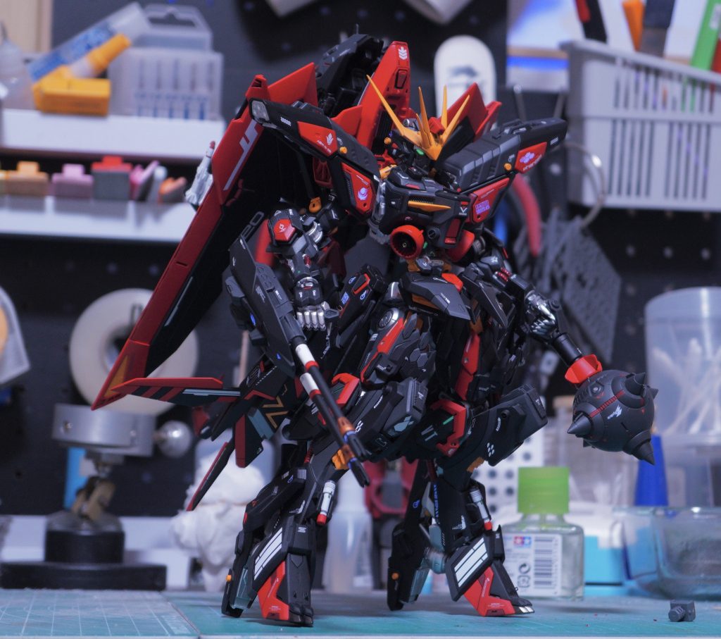 全身を以てアピールしたいです👍ミョルニルもSEEDの世界観より鉄血の世界観に合ってるんじゃないかな?👀