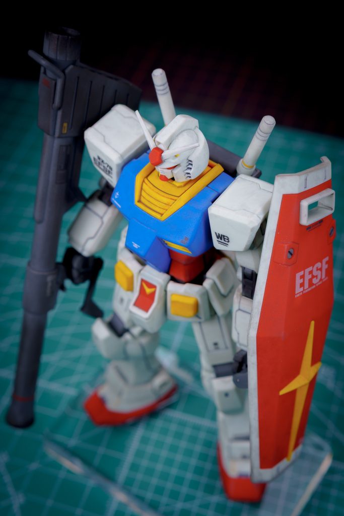 二個目のガンプラ、HGUC 191 RX-78-2ガンダム–5枚目/制作者:朝木 N00bnippre