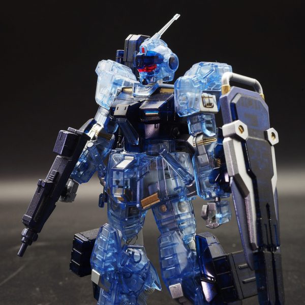 HGペイルライダー（クリアカラー）部分塗装