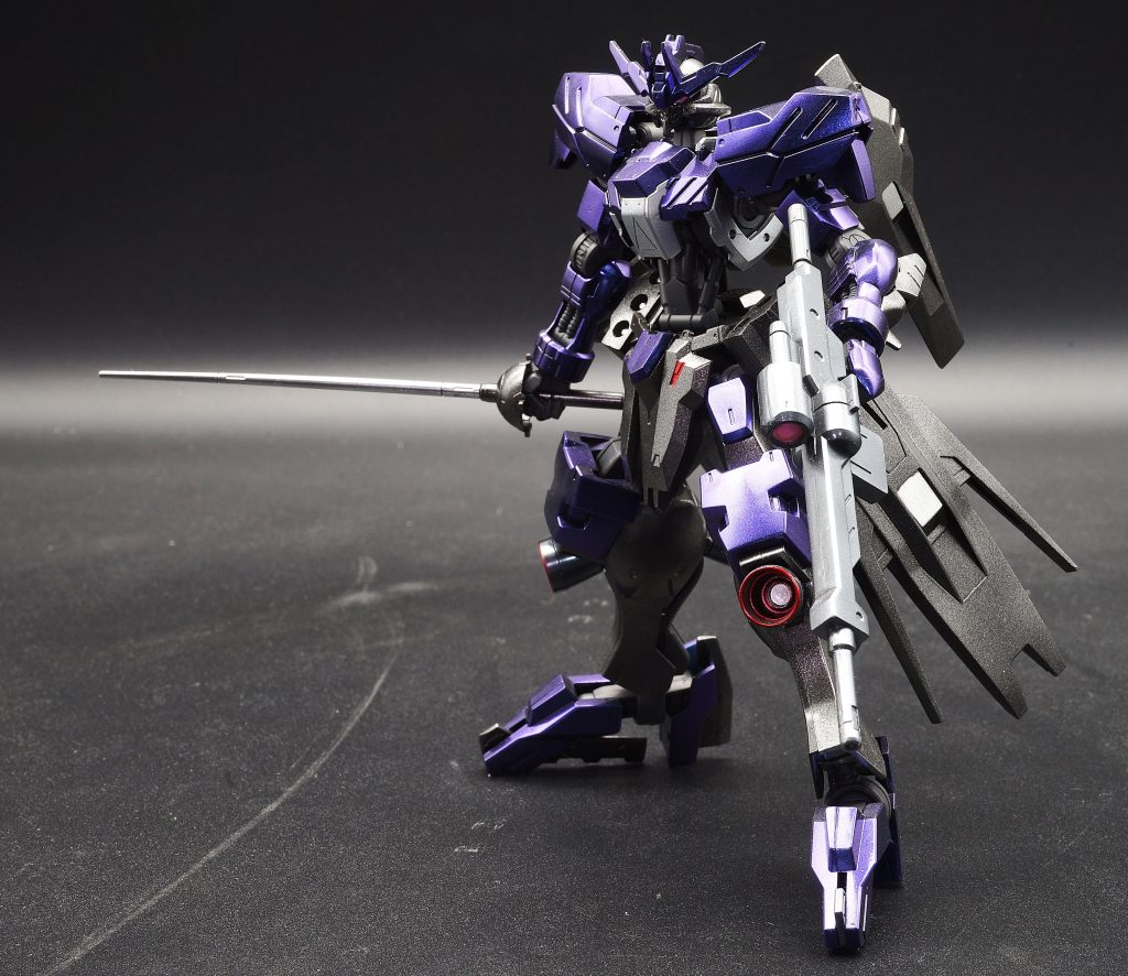 HGガンダムヴィダール　メタリック塗装