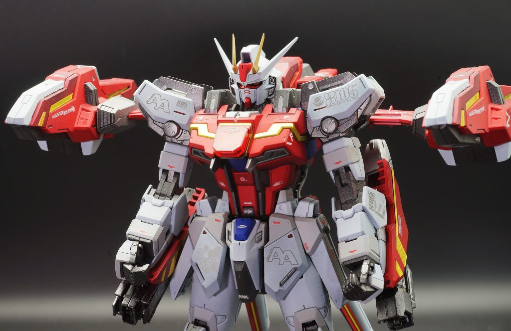 MGライトニングストライクガンダム全塗装