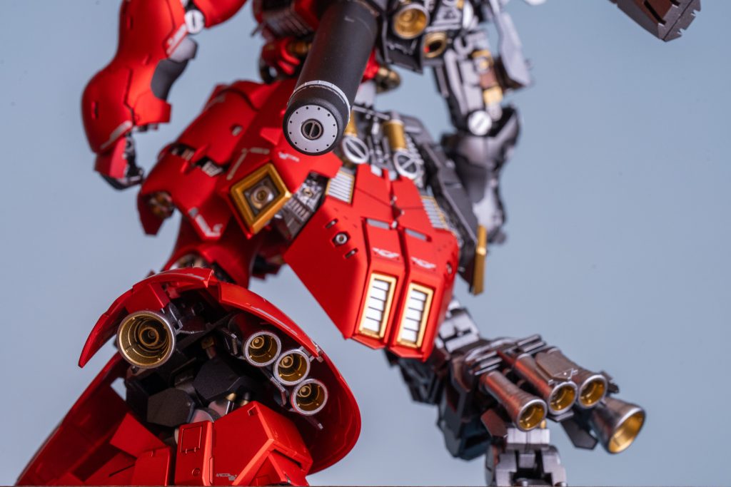 RG FFサザビー 艶消しキャンディ塗装 フレーム塗り分け–5枚目/制作者:週末ガンプラ