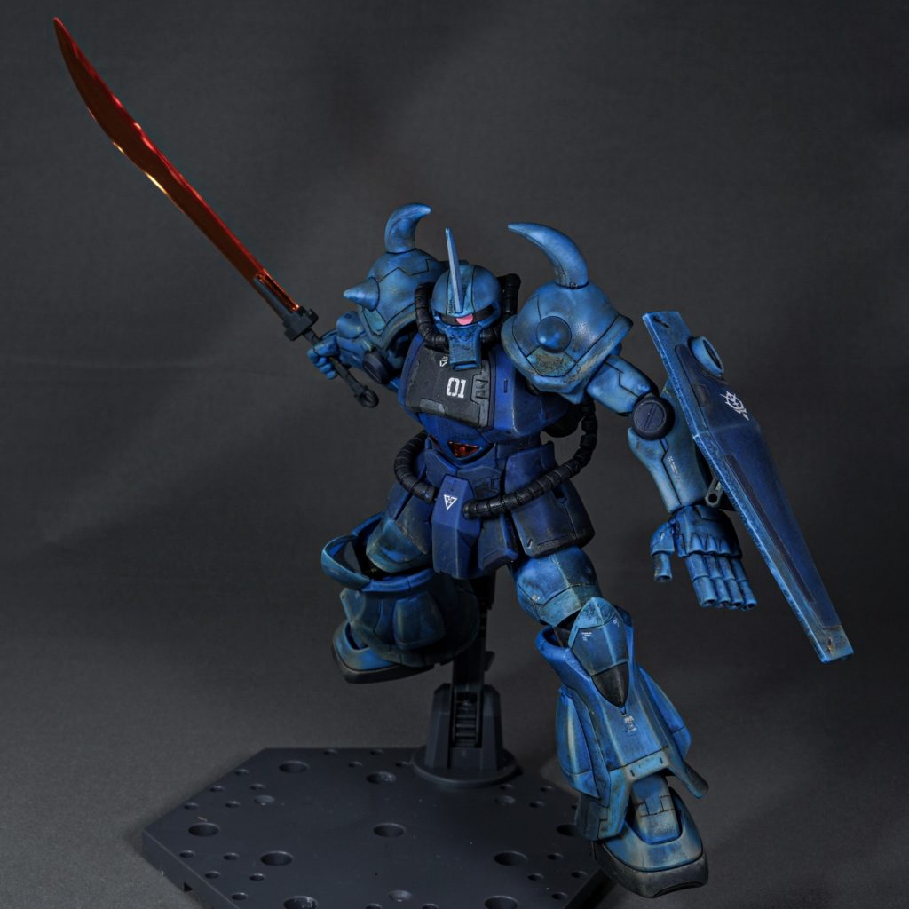 MS-07B グフ–5枚目/制作者：しるばにあ