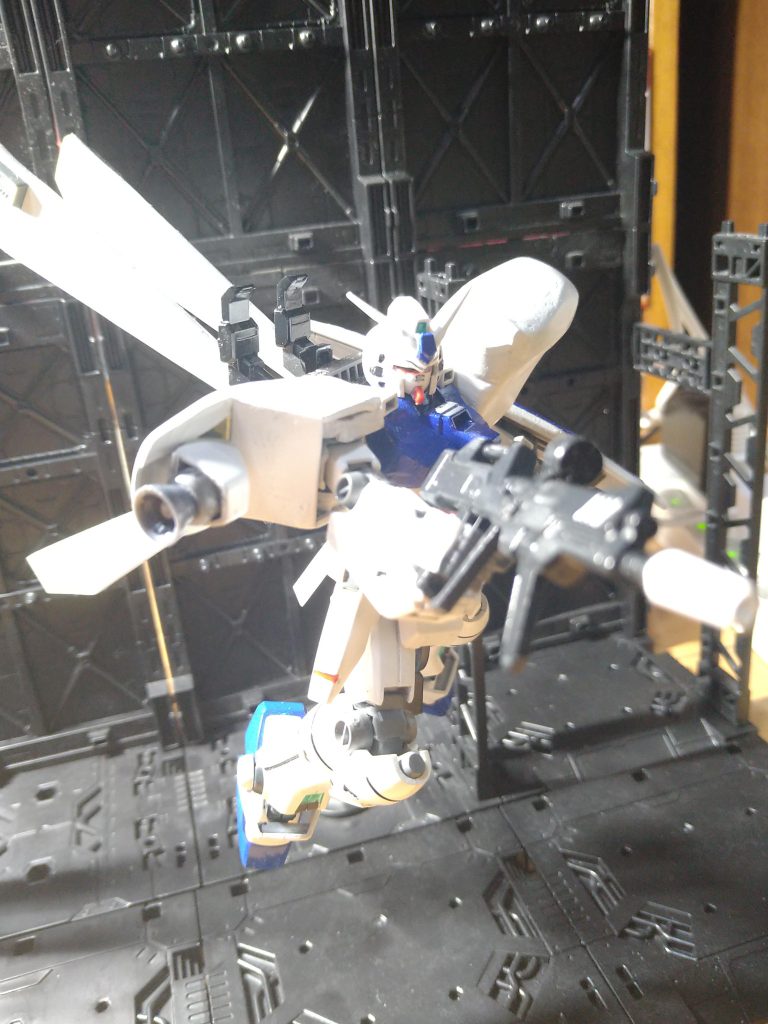 ライフルはジャンクで余ってた恐らくインパルスのだと思います。