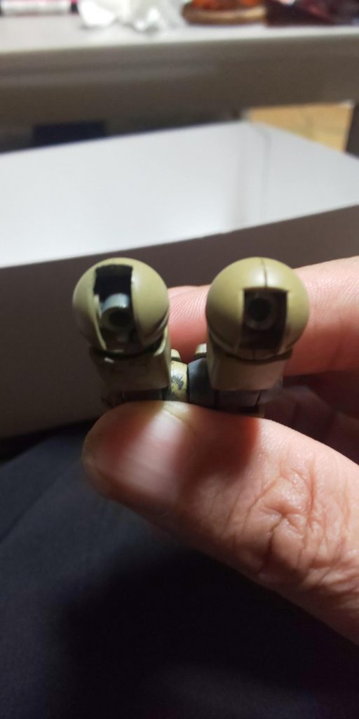  ジョイント部の削り込み