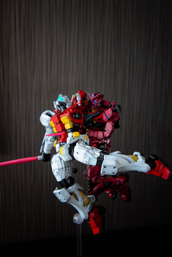HG ゲルググ　HG 赤いガンダム