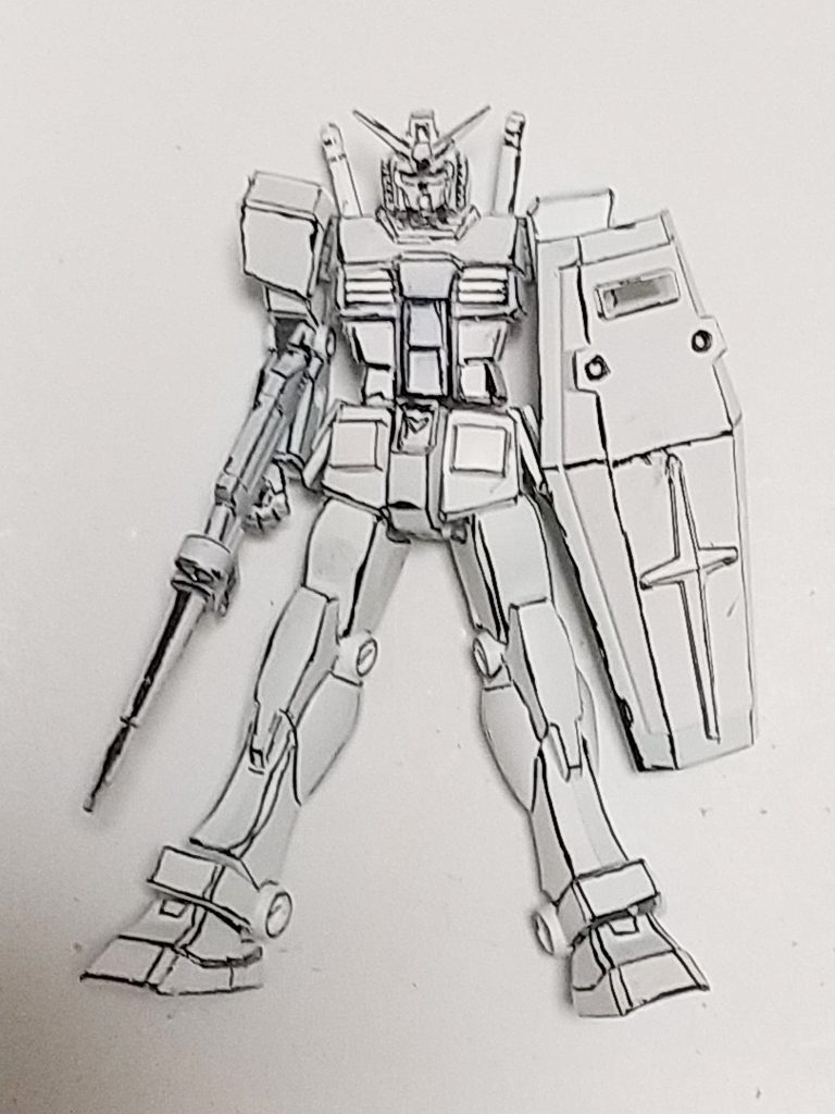 イラスト風ガンダム