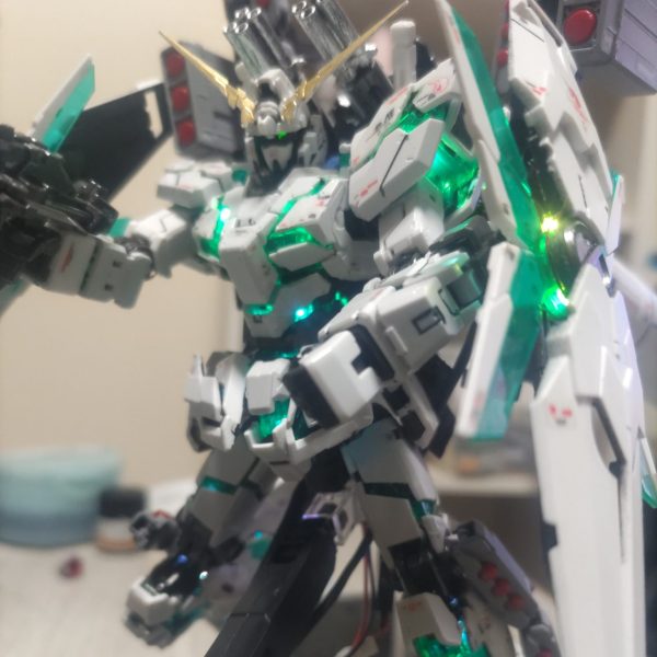 フルアーマーユニコーンガンダム　LED化完成