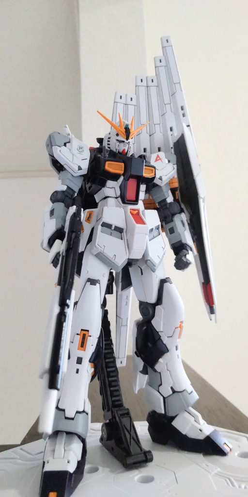 自分でかっこよくした手応えがまったくありません　このキットは誰がつくってもかっこよくできると思います　なのであまり愛着がわかない…