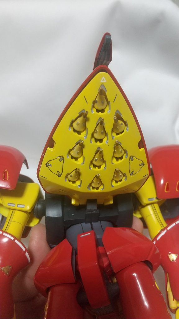 ファンネルの先端は全く別の色にした方が目だって良かったかも