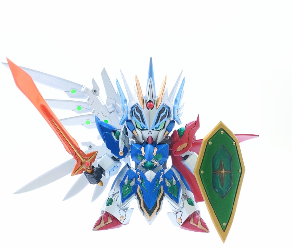 ナイトストライクをベースに全体的にディテールダウンしてシンプルなデザインにしました。等身を若干下げてます。