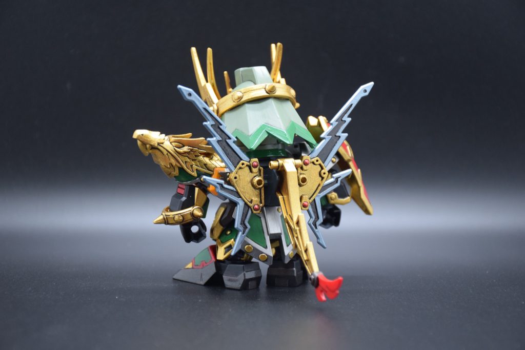 筆塗り全塗装 SDガンダム三国伝 – 真 雷装 張飛ガンダム(真三國無雙color ver.)–8枚目/制作者：KaTim