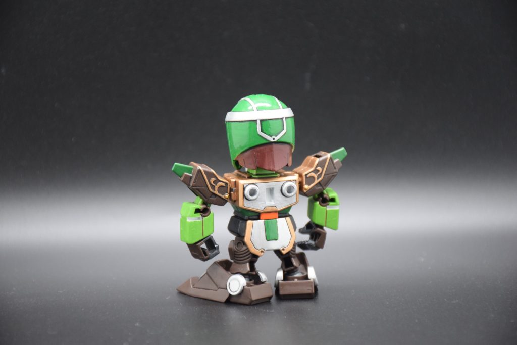 筆塗り全塗装 SDガンダム三国伝 – 関平ガンダム(真三國無雙color ver.)–5枚目/制作者：KaTim